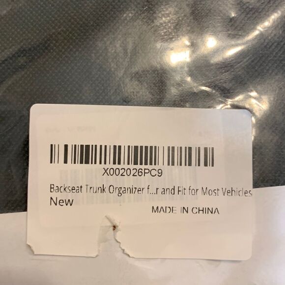 VAKEEN Trunk organizer. Opens up for mini compartment/storage spaces - Picture 3 of 3